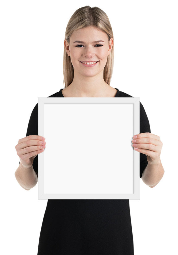 White 12″×12″