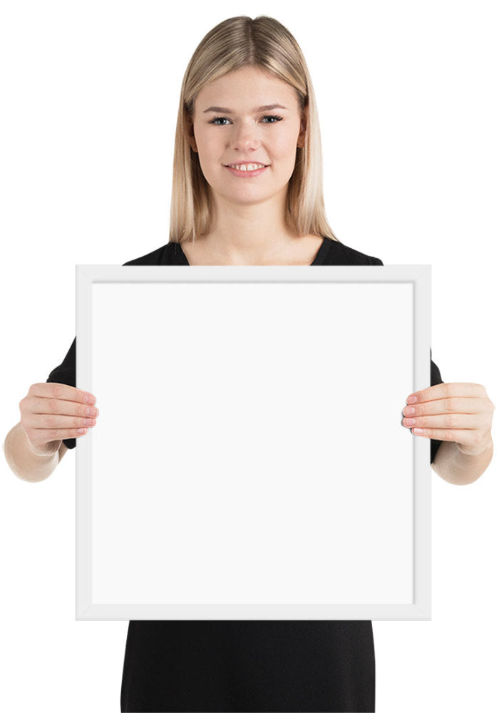 White 16″×16″