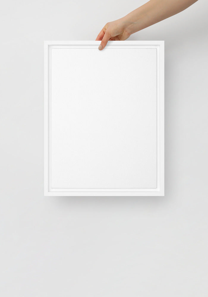 White 12″×16″
