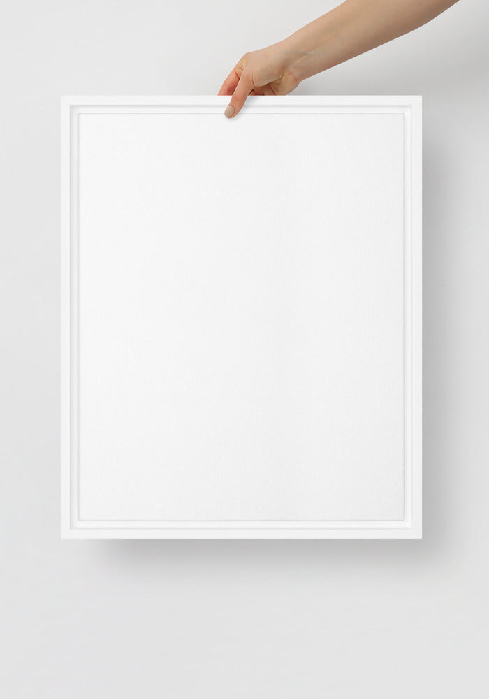 White 16″×20″