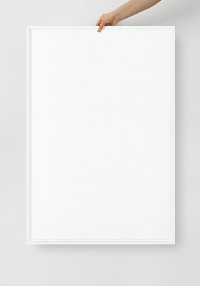 White 24″×36″