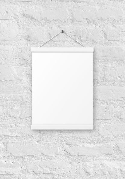 White 12″×16″