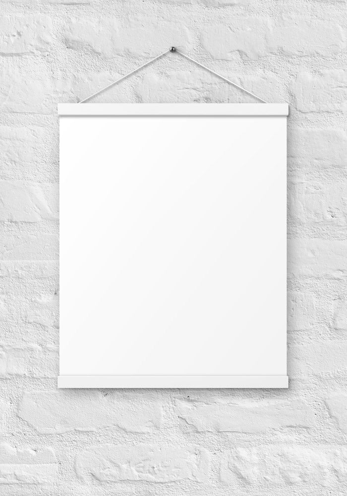 White 16″×20″
