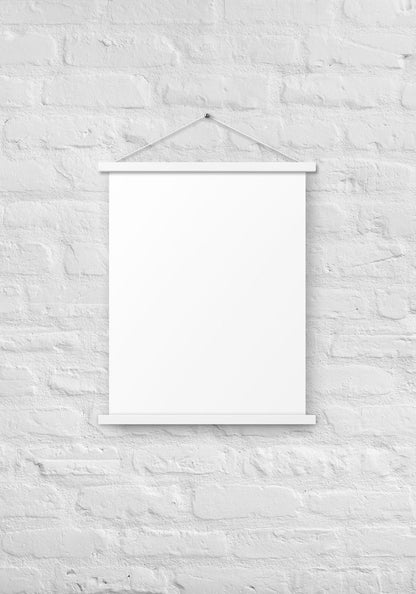 White 18″×24″