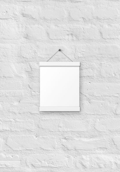 White 8″×10″