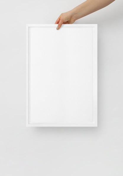 White 12″×18″