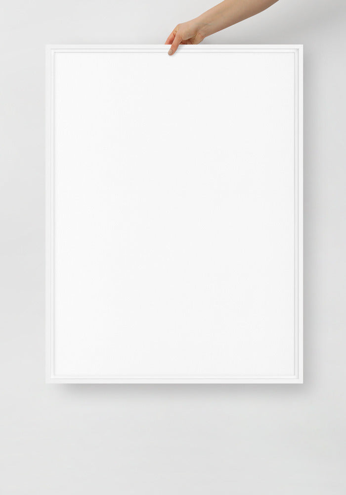White 24″×32″